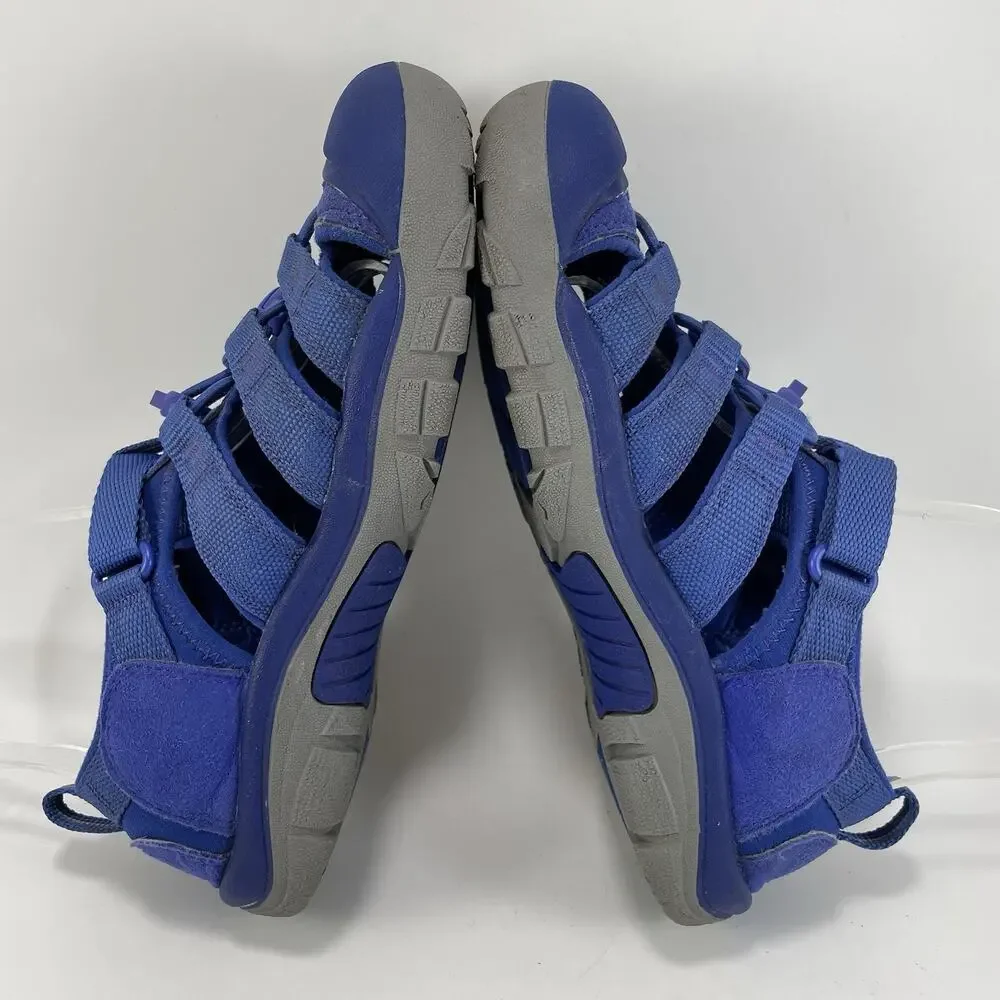 Keen Newport H2 Water Sandals Active Shoes Youth Kid Size 4 Blue Boys Unisex